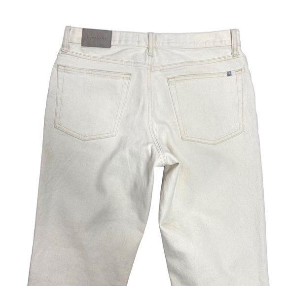 EVERLANE The Slim Fit Jeans Organic Cotton in Bone Cream Size 31 - Picture 5 of 10